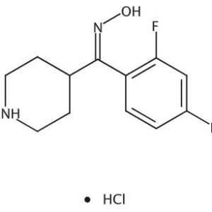 2,4-Difluorophenyl-(4-piperidinyl)methanone oxime Hydrochloride