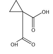 Cyclopropan-1,1-dicarboxylic acid
