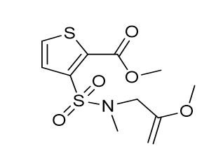 methyl 3-(N-(2-methoxyallyl)-N-methylsulfamoyl)thiophene-2-carboxylate
