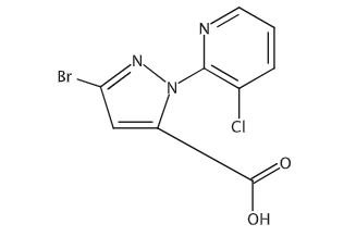 3-bromo-1-(3-chloropyridin-2-yl)-1H-pyrazole-5-carboxylic acid