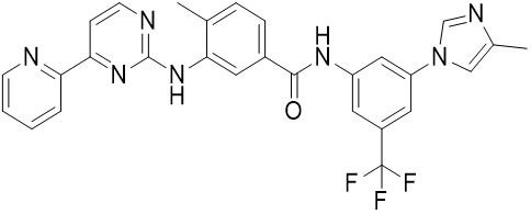 4-methyl-N-(3-(4-methyl-1H-imidazol-1-yl)-5-(trifluoromethyl)phenyl)-3-((4-(pyridin-2-yl)pyrimidin-2-yl)amino)benzamide