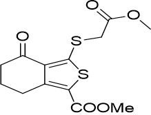 Methyl 3-((2-methoxy-2-oxoethyl)thio)-4-oxo-4,5,6,7-tetrahydrobenzo[c]thiophene-1-carboxylate
