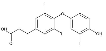 Thyropropic acid