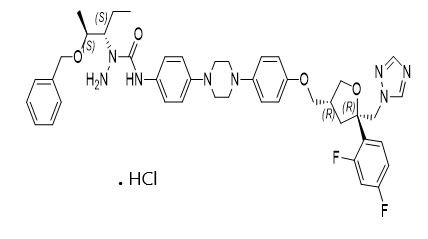(Posaconazole - 3) Stage Impurity ( Hydrochloride)