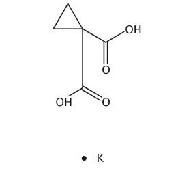 1,1-Cyclopropanedicarboxylic acid potassium salt 