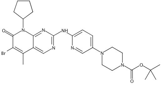 6-Desacetyl-6-bromo-N-Boc Palbociclib